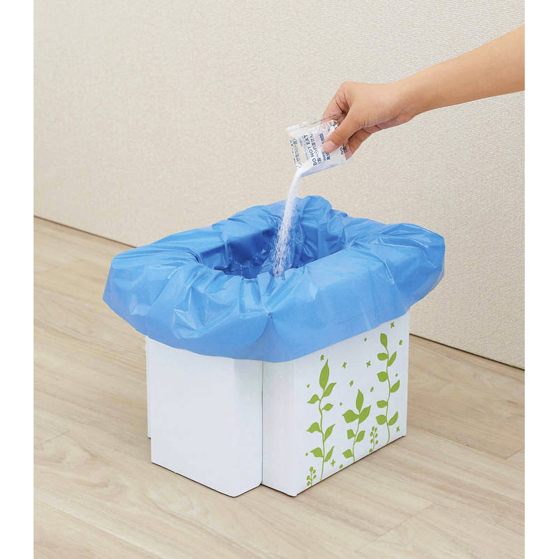 緊急用組み立て式トイレ【送料込み（一部地域を除く）】の画像