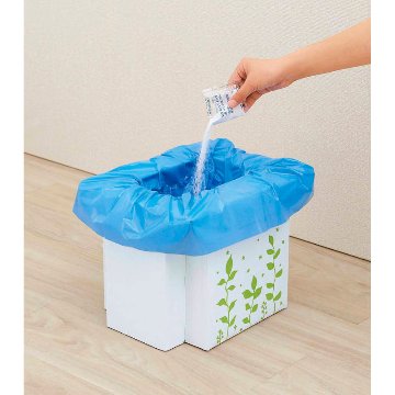 緊急用組み立て式トイレ【送料込み（一部地域を除く）】の画像
