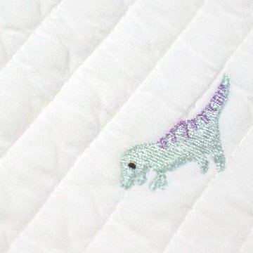刺繍キルティング　恐竜　A191020画像