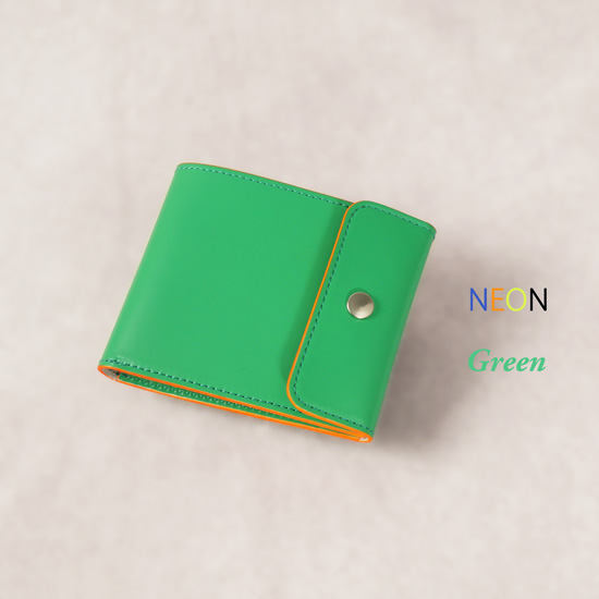 TIDEWAY / タイドウェイ NEON wallet(グリーン)