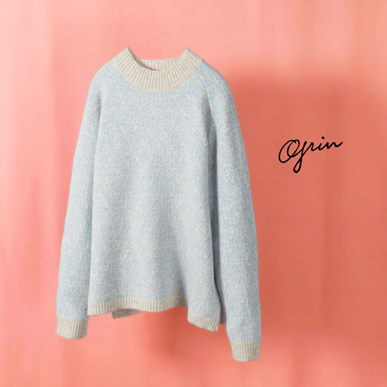 grin パレットジャガードセーター - ニット/セーター