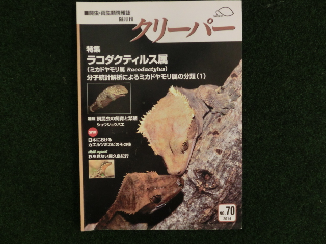 爬虫類・両生類情報誌　クリーパー