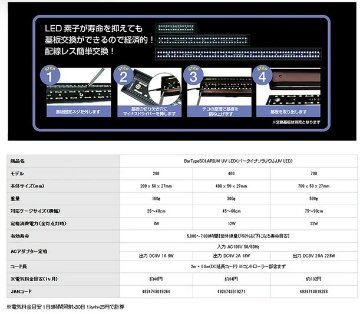 Bar Type SOLARIUM UVLED バータイプソラリウムUVLED700の画像