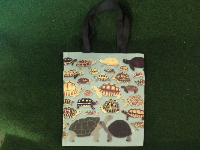  リクガメづくしトートバッグの画像