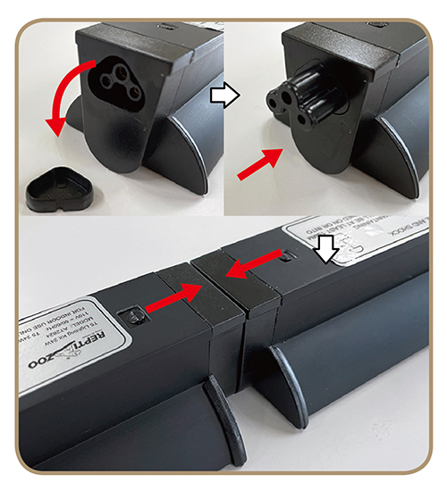 T5 UVB10.0灯 24W　&　カバーコンボキットの画像