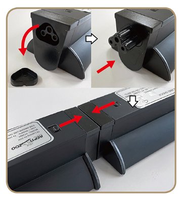 T5 UVB10.0灯 24W　&　カバーコンボキットの画像
