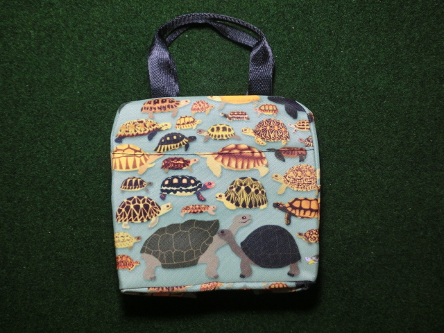  リクガメづくし保冷温バッグの画像