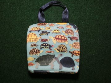  リクガメづくし保冷温バッグの画像