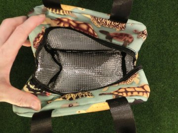  リクガメづくし保冷温バッグの画像