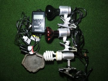 リクガメ飼育器材セット コンパクトSTDタイプ(ユーズド）の画像