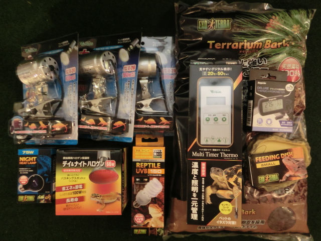 リクガメ飼育器材セット コンパクトSTD ビバタイプの画像