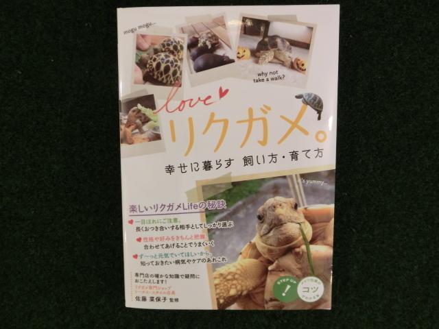 リクガメ。幸せに暮らす飼い方・育て方　（ネコポス対応可）の画像