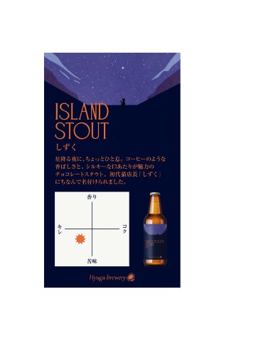 しずく　チョコレートスタウトの画像