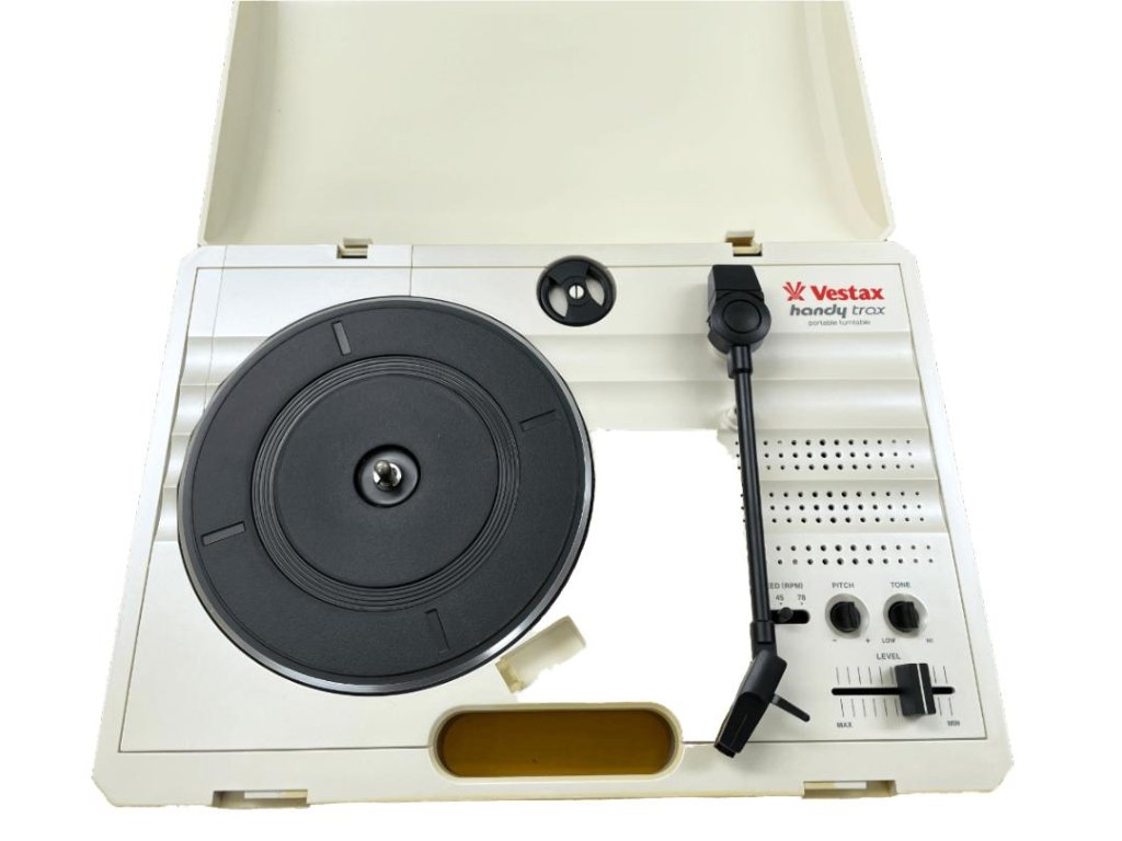 Amazon | Vestax ポータブルターンテーブル handytrax USB WHITE