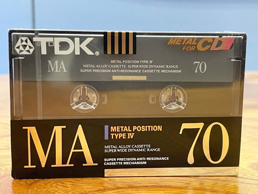 未開封メタルカセットテープ　TDK MA70-Mの画像