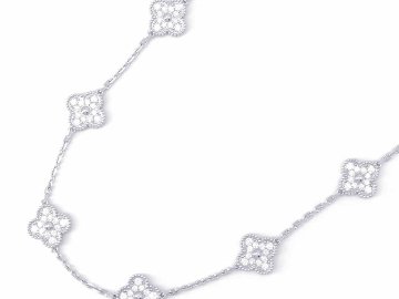 VAN CLEEF＆ ARPELS /ヴァンクリーフ ＆アーペル ヴィンテージ　アルハンブラ　ロングネックレスの画像