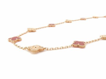 VAN CLEEF＆ ARPELS /ヴァンクリーフ ＆アーペル ヴィンテージ　アルハンブラ　ロングネックレスの画像