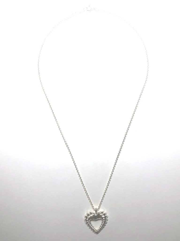 ティファニー ツイストハート シルバー ネックレス 925の画像