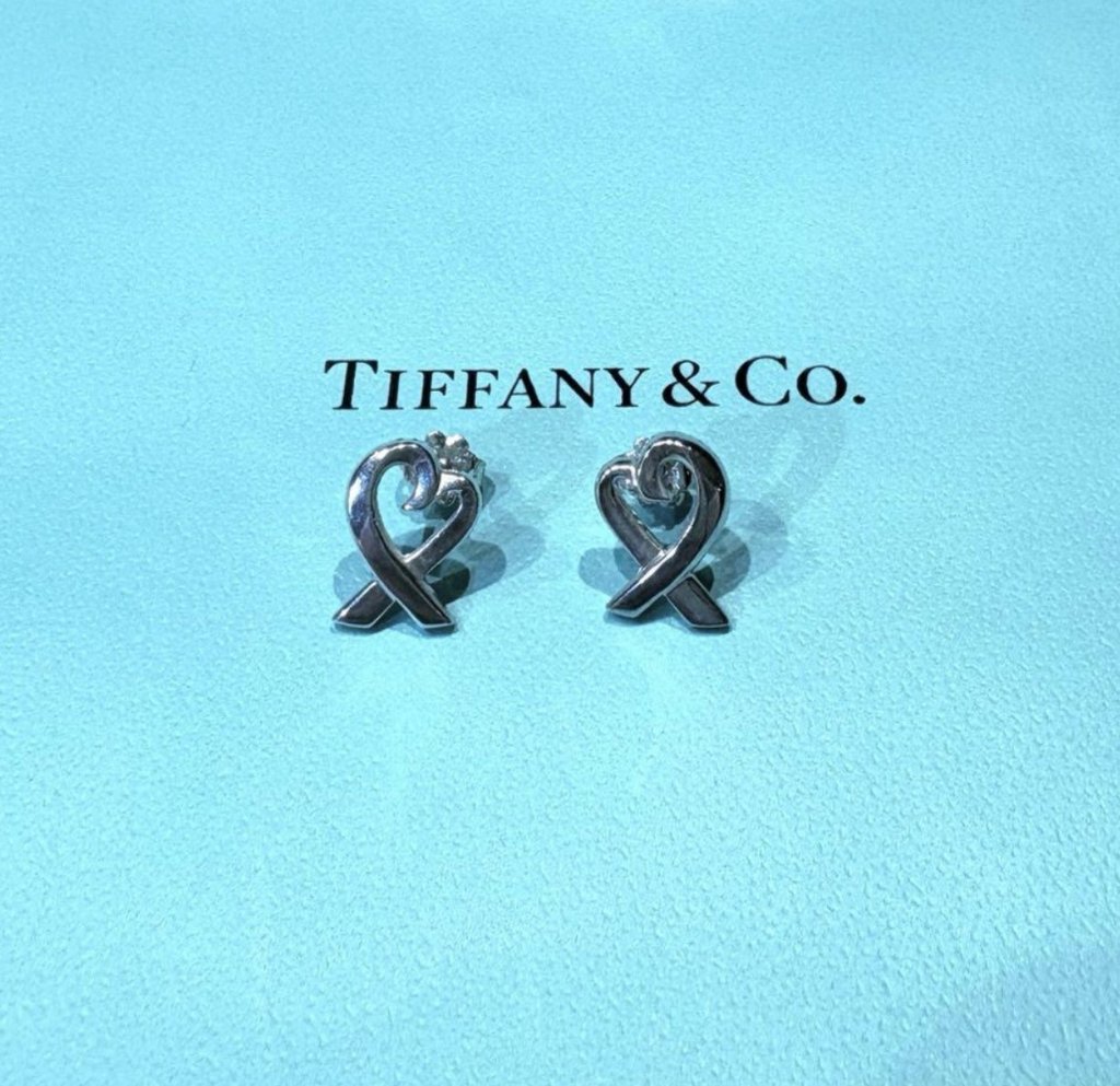 ティファニー ラビングハート ピアス 925シルバー 3.5g 【公式通販】