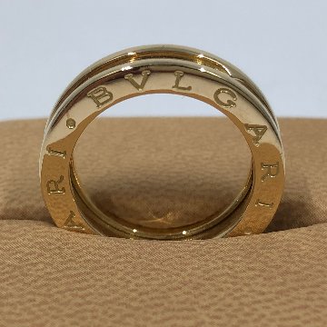 BVLGARI /ブルガリ/ビーゼロワン イェローゴールド リング K18 ＃52  /ユーズドの画像