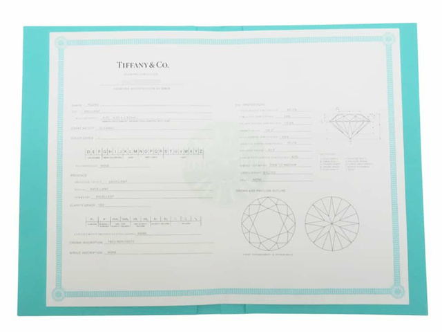 TIFFANY /ティファニー ネックレス ソレスト ダイヤモンド0.23ct Ptの画像