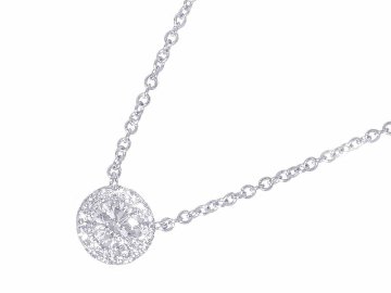 TIFFANY /ティファニー ネックレス ソレスト ダイヤモンド0.23ct Ptの画像