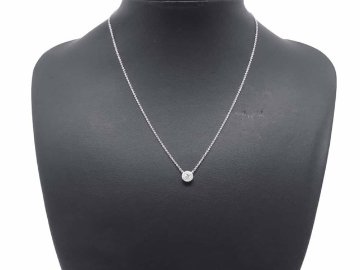 TIFFANY /ティファニー ネックレス ソレスト ダイヤモンド0.23ct Ptの画像