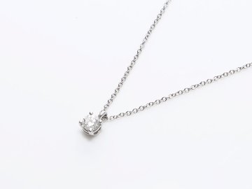 TIFFANY-ティファニー  Pt950  ダイアモンド ネックレスの画像