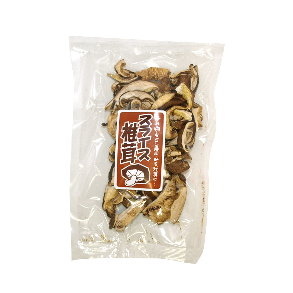 三重県産 椎茸スライス 40gの画像