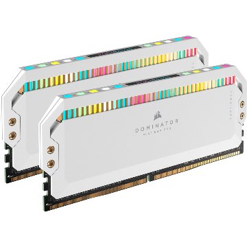 CORSAIR DOMINATOR PLATINUM white (2 x 32GB) DDR5 DRAM 5200MHzの画像