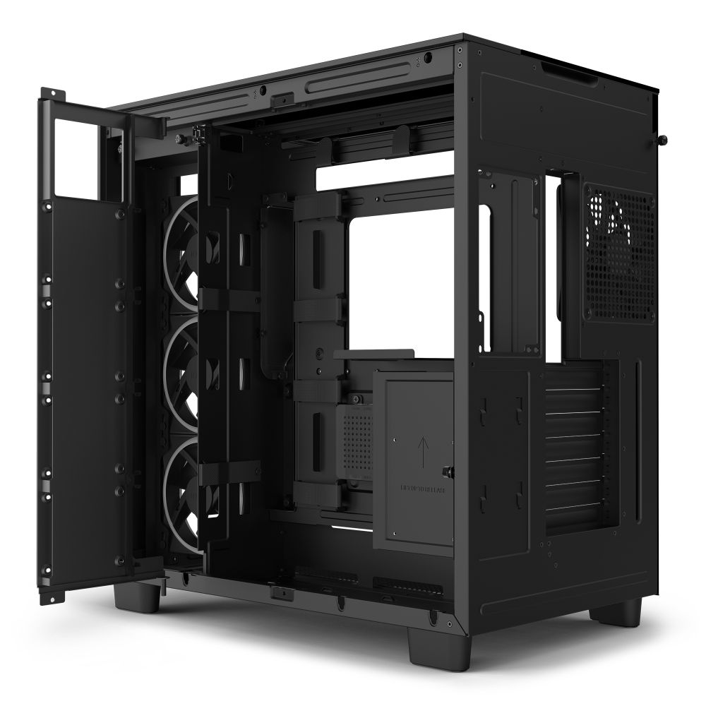 【NZXT】H9 ELITE Black RGBファン4枚追加済