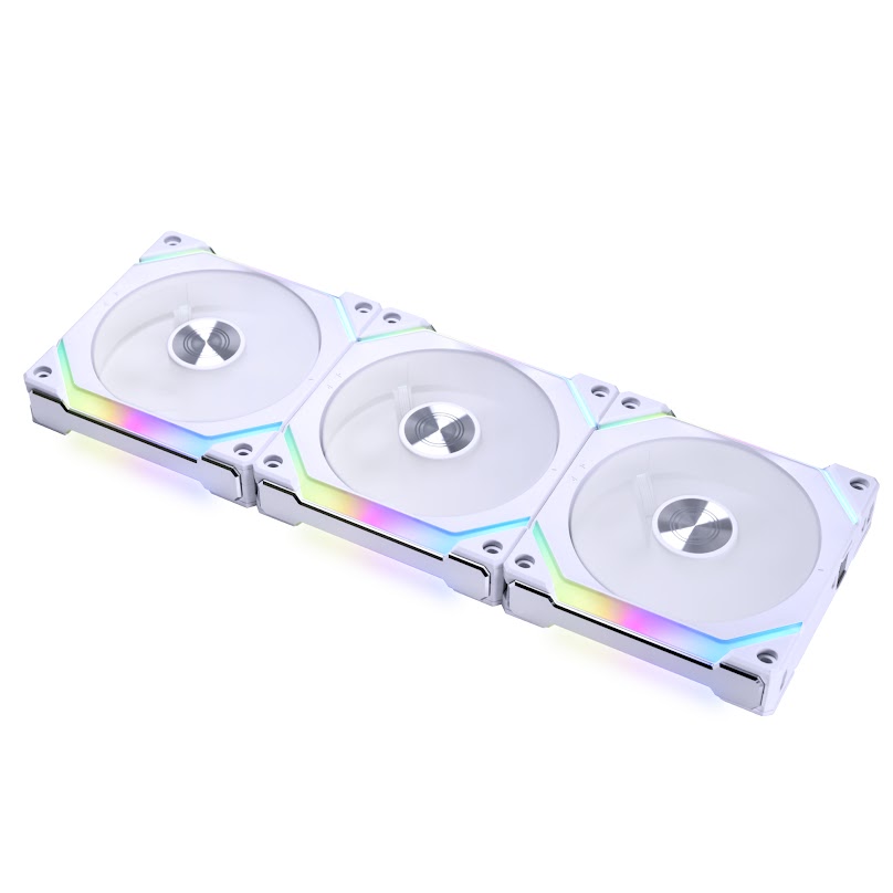 LIAN LI UNI FAN SL120 V2 WT 3 Packの画像