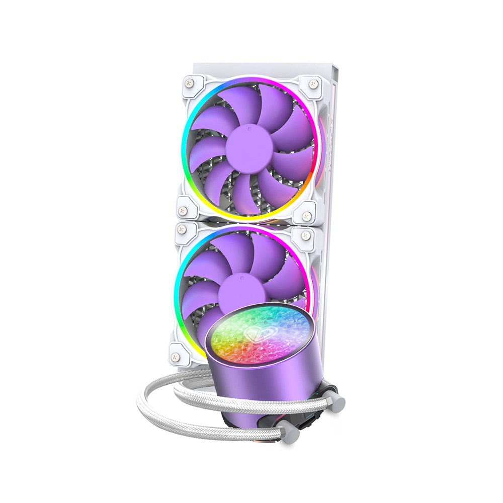 ID COOLING PINKFLOW240 Diamond Purpleの画像