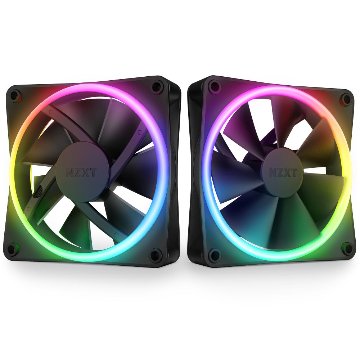 NZXT F120 RGB DUO ブラックの画像