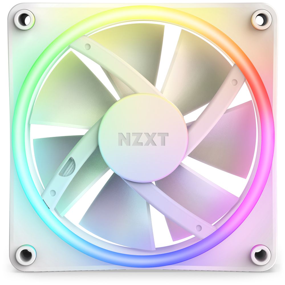 NZXT F120 RGB DUO ホワイトの画像