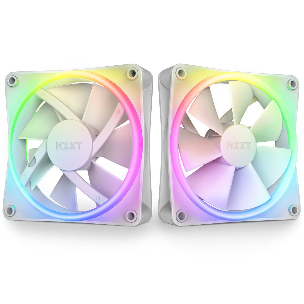 NZXT F120 RGB DUO ホワイトの画像