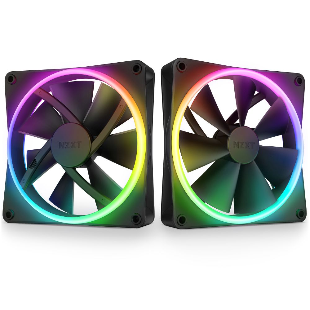 NZXT F140 RGB DUO ブラックの画像