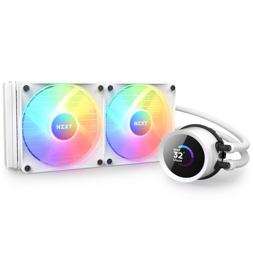 NZXT KRAKEN 240 RGB Whiteの画像