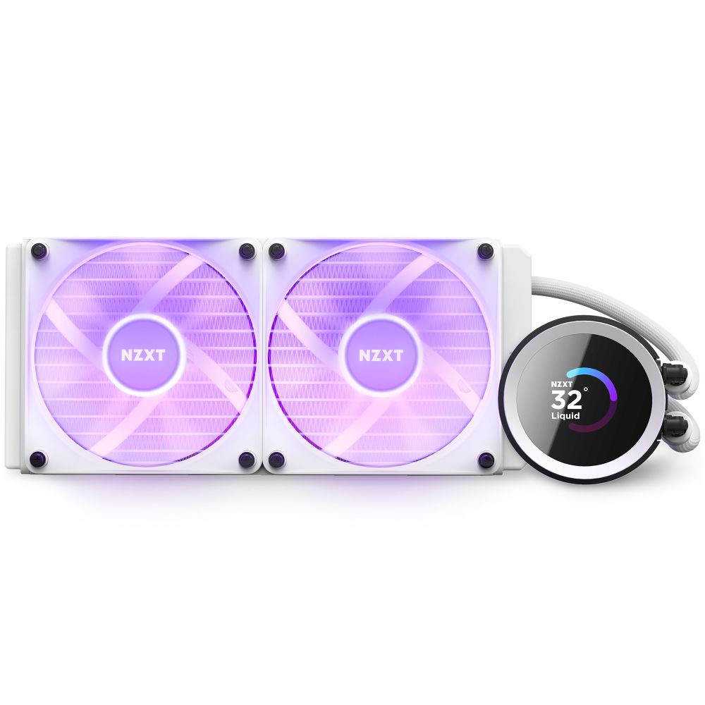 NZXT KRAKEN 240 RGB Whiteの画像