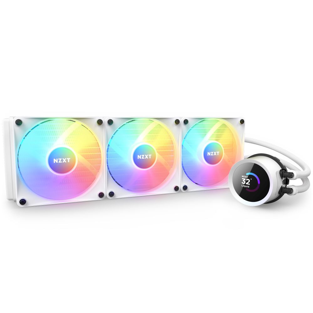 NZXT KRAKEN 360 RGB Whiteの画像