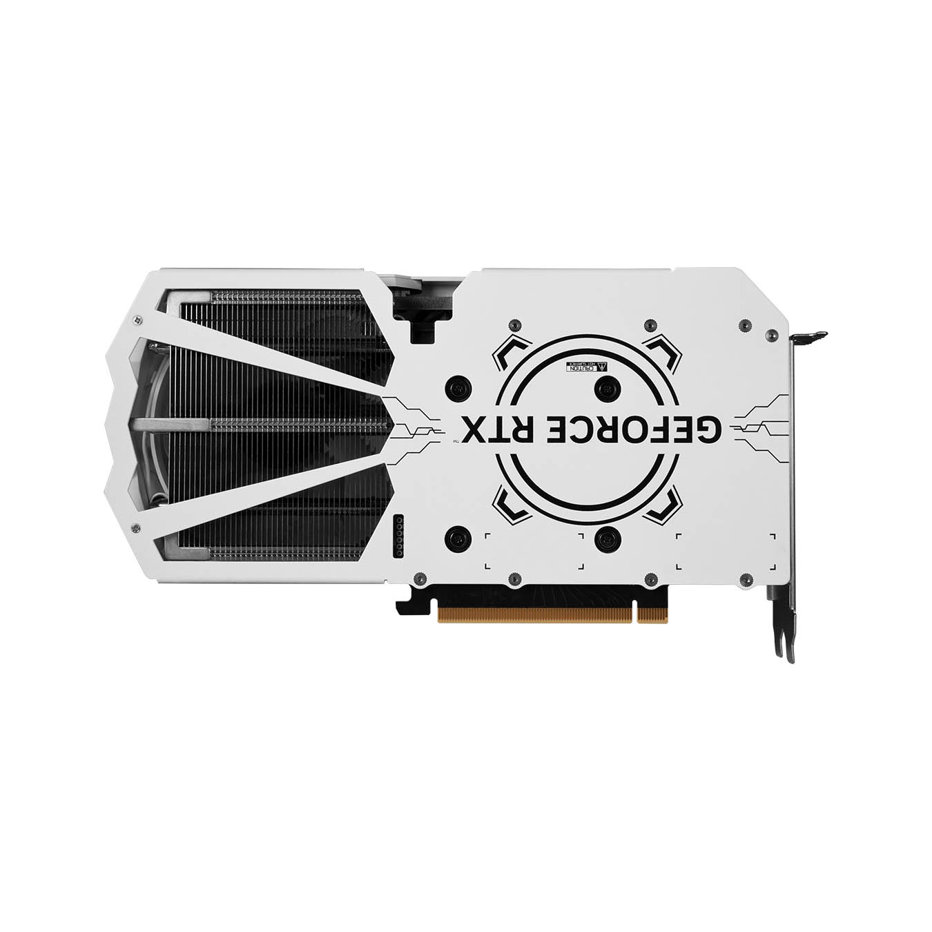 玄人志向 GK-RTX4060Ti-E8GB/WHITE/DFの画像