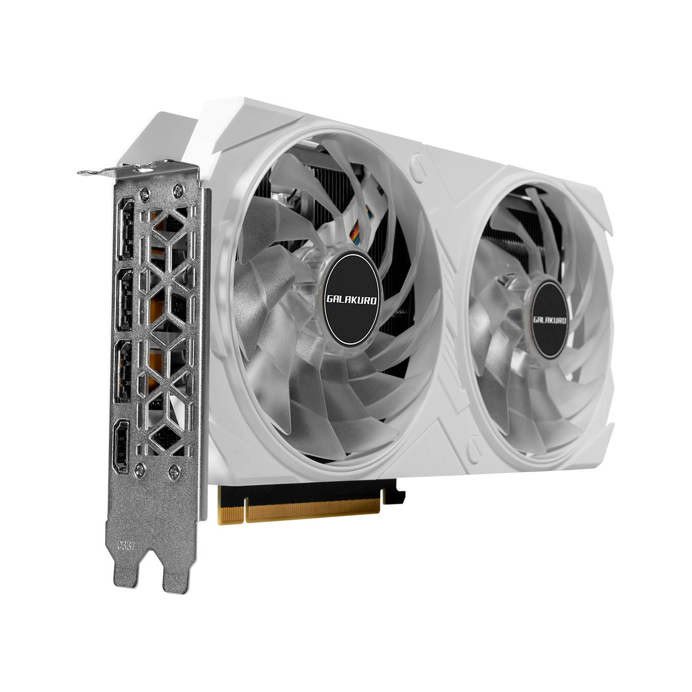 玄人志向 GK-RTX4060Ti-E8GB/WHITE/DFの画像