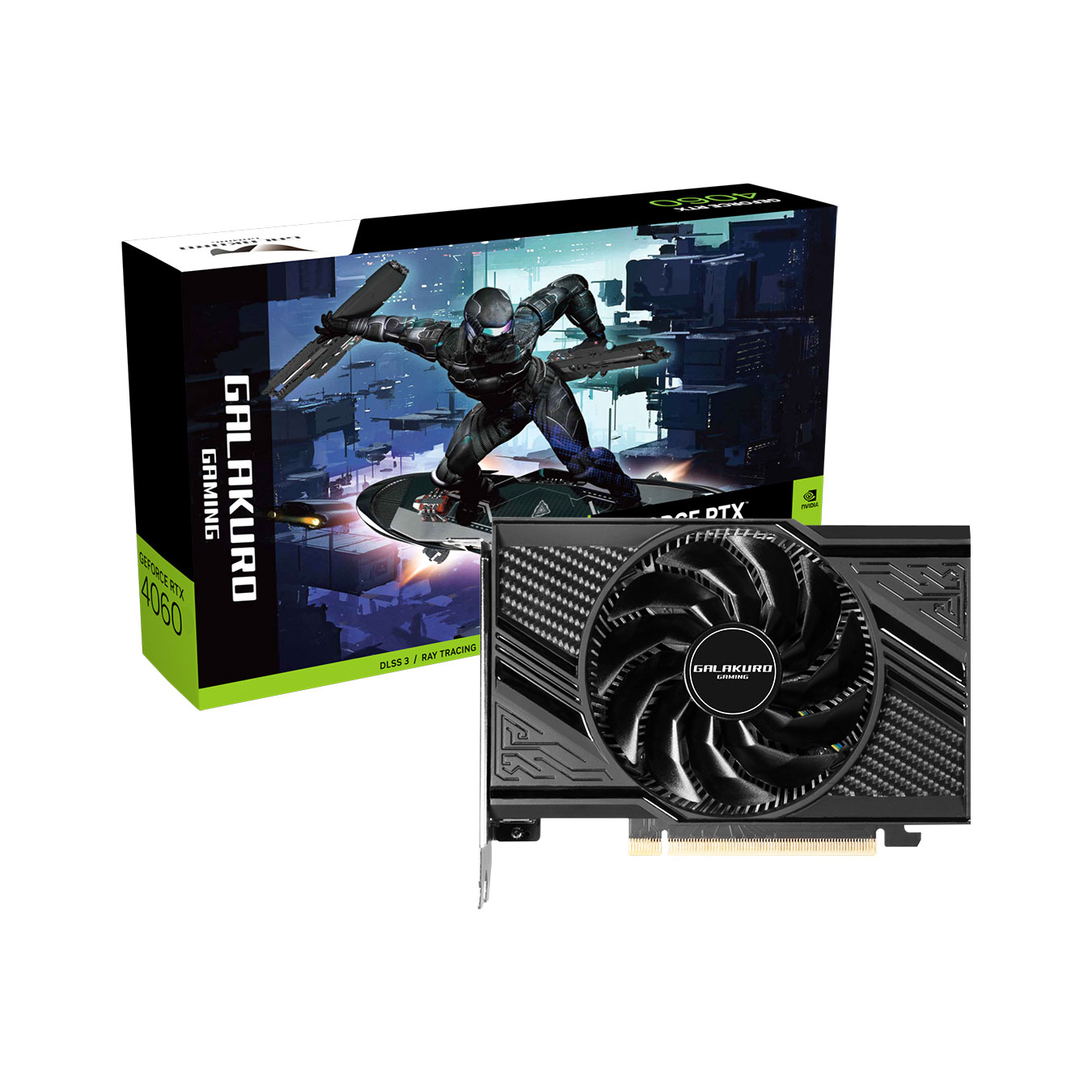 GALAKURO GAMING GG-RTX4060-E8GB/SF｜WEST