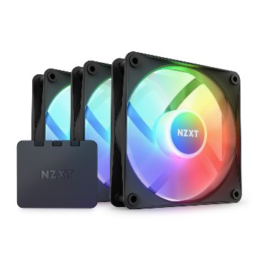 NZXT F120 RGB CORE TriplePack  ブラックの画像