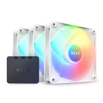 NZXT F120 RGB CORE TriplePack  ホワイトの画像