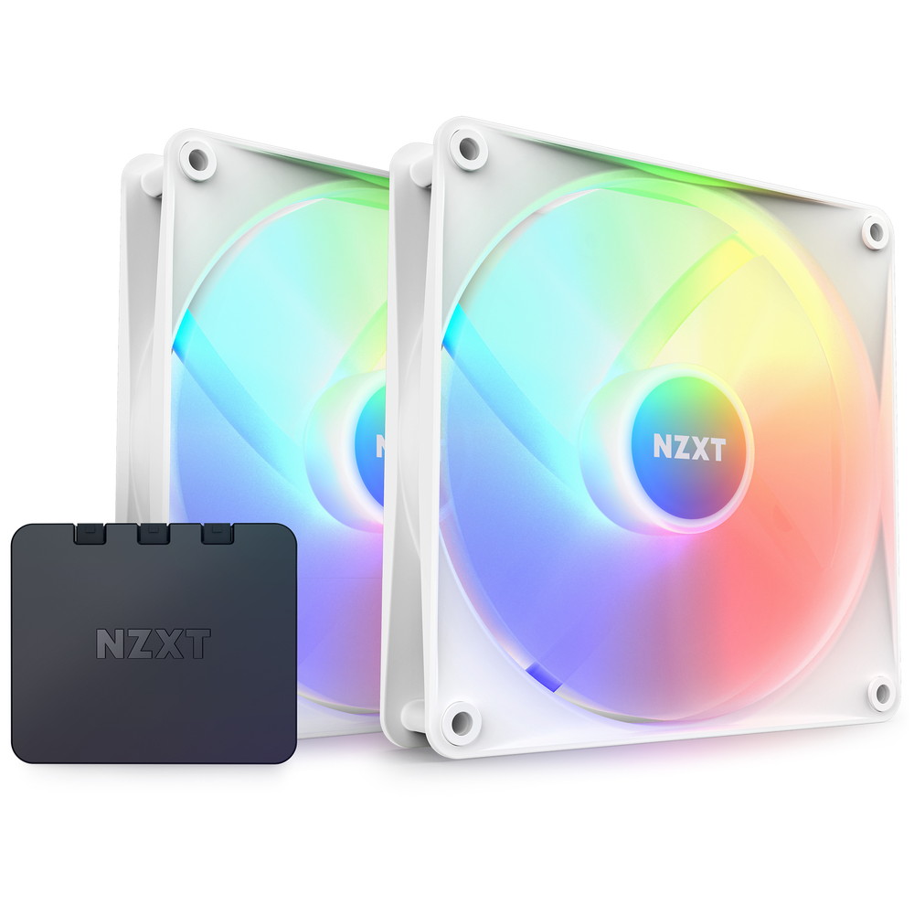 NZXT F140 RGB CORE DublePack  ホワイトの画像