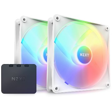 NZXT F140 RGB CORE DublePack  ホワイトの画像