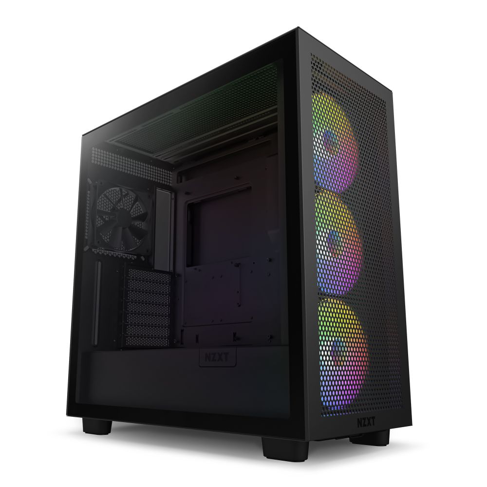 NZXT H7 FLOW RGB Blackの画像