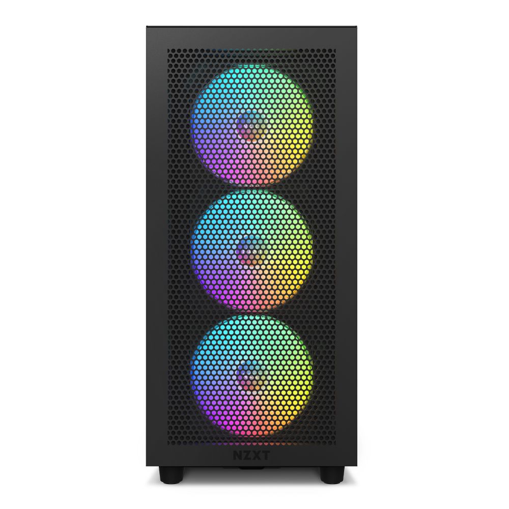 NZXT H7 FLOW RGB Blackの画像