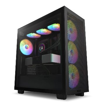 NZXT H7 FLOW RGB Blackの画像